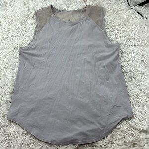 Lululemon Airy Breakaway Tank Chrome
